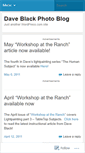 Mobile Screenshot of daveblackphoto.wordpress.com