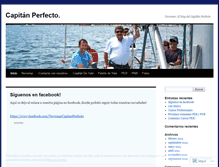 Tablet Screenshot of capitanperfecto.wordpress.com