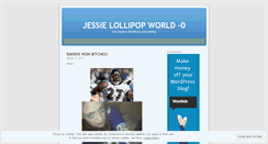 Desktop Screenshot of jessielollipop.wordpress.com