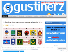 Tablet Screenshot of gustinerz.wordpress.com