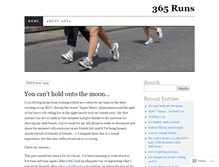 Tablet Screenshot of 365runs.wordpress.com