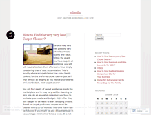 Tablet Screenshot of olimilu.wordpress.com