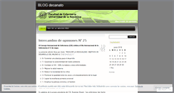Desktop Screenshot of fenfdecanato.wordpress.com