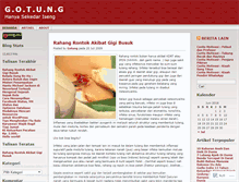 Tablet Screenshot of gotung.wordpress.com