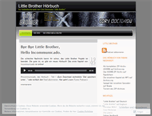 Tablet Screenshot of littlebrotherhoerbuch.wordpress.com