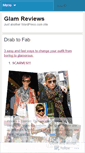 Mobile Screenshot of glamreviews.wordpress.com