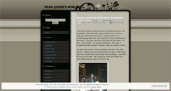 Desktop Screenshot of meanqueen.wordpress.com