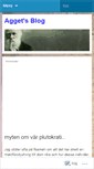 Mobile Screenshot of agget.wordpress.com