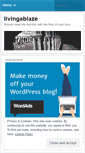 Mobile Screenshot of livingablaze.wordpress.com