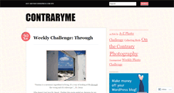 Desktop Screenshot of contraryme.wordpress.com