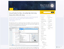 Tablet Screenshot of bloghnb.wordpress.com