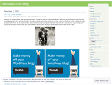 Tablet Screenshot of marinastarovic.wordpress.com