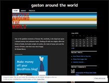 Tablet Screenshot of gastonaroundtheworld.wordpress.com