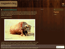 Tablet Screenshot of magiarte.wordpress.com