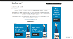 Desktop Screenshot of bistrodarua7.wordpress.com