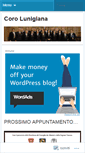 Mobile Screenshot of corolunigiana.wordpress.com