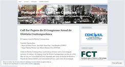 Desktop Screenshot of portugalinthelasttwocenturies.wordpress.com