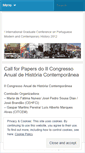 Mobile Screenshot of portugalinthelasttwocenturies.wordpress.com