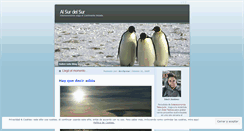 Desktop Screenshot of intereconomiaenlaantartida.wordpress.com