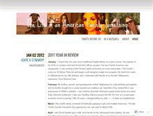 Tablet Screenshot of americantwentysomething.wordpress.com
