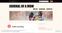 Desktop Screenshot of journalofamom.wordpress.com