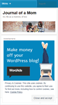 Mobile Screenshot of journalofamom.wordpress.com
