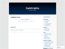 Tablet Screenshot of camirrakiu.wordpress.com