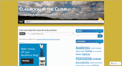 Desktop Screenshot of classroominthecloud.wordpress.com