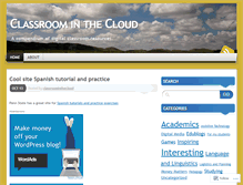 Tablet Screenshot of classroominthecloud.wordpress.com