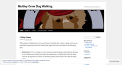 Desktop Screenshot of muttleycrewdogwalking.wordpress.com