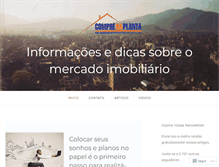 Tablet Screenshot of comprenaplanta.wordpress.com