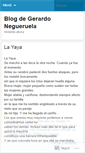 Mobile Screenshot of gnegueruela.wordpress.com