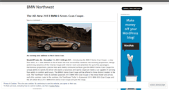 Desktop Screenshot of bmwnorthwest.wordpress.com