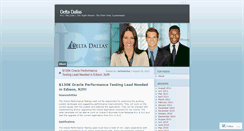 Desktop Screenshot of deltadallas.wordpress.com