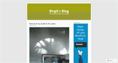 Desktop Screenshot of birgitbdeboer.wordpress.com