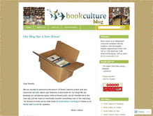 Tablet Screenshot of bookculture.wordpress.com