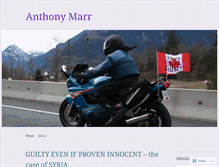 Tablet Screenshot of anthonymarr13.wordpress.com