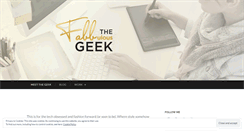 Desktop Screenshot of fabbulous.wordpress.com