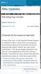 Mobile Screenshot of ottsupdates.wordpress.com