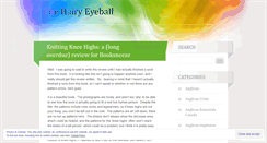 Desktop Screenshot of hairyeyeball.wordpress.com