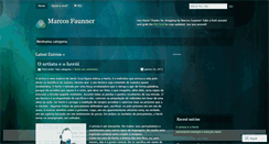 Desktop Screenshot of faunner.wordpress.com