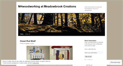 Desktop Screenshot of nhwoodworking.wordpress.com