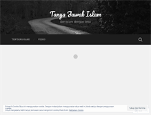 Tablet Screenshot of islamtanyajawab.wordpress.com