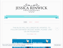 Tablet Screenshot of jessicarenwick.wordpress.com