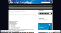 Desktop Screenshot of ertanduman.wordpress.com