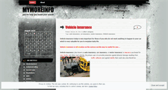 Desktop Screenshot of mymoreinfo.wordpress.com