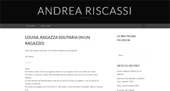 Desktop Screenshot of andreariscassi.wordpress.com