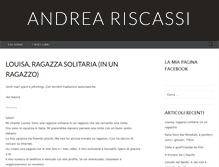 Tablet Screenshot of andreariscassi.wordpress.com