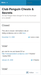 Mobile Screenshot of clubpenguinsitewithrocktroper.wordpress.com