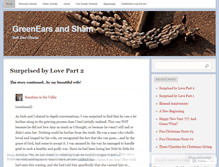 Tablet Screenshot of greenearsandsham.wordpress.com
